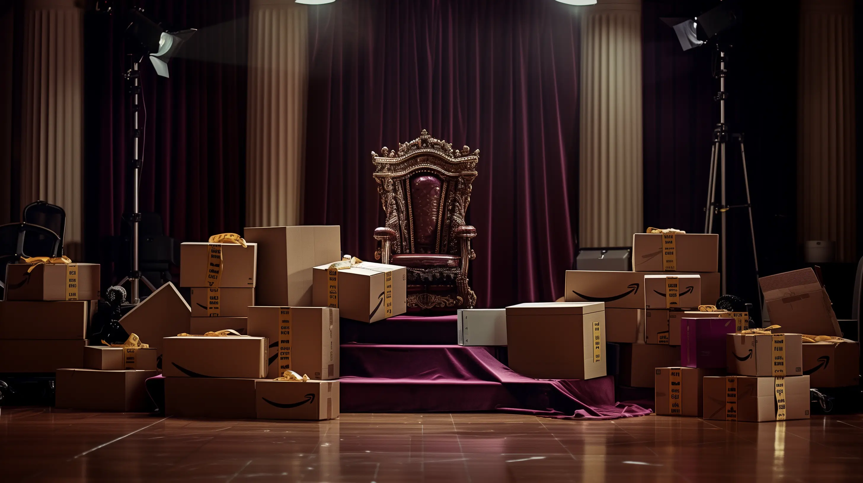 Playing cards and gold minerals scattered across a luxury table — a visual metaphor for the high-stakes cash game of filling large purchase orders